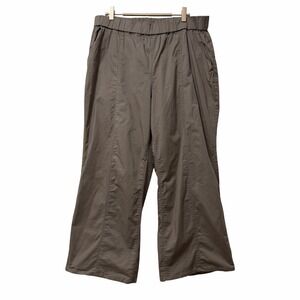 Duluth Trading Co Womens Summer Weight Chino Wide Leg Pant Size 16 SHORT Outdoor